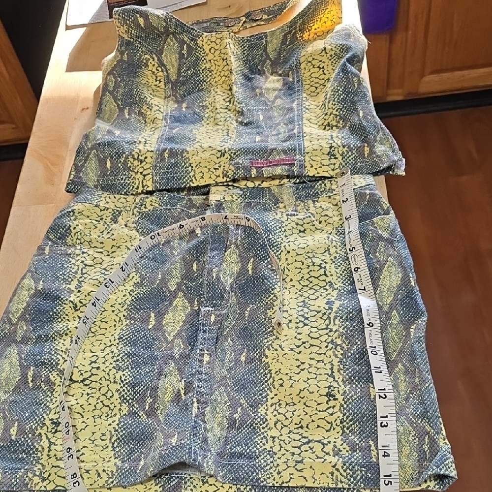 Stylish Kids Dress in Blue and Yellow
